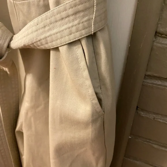 Banana Republic Beige Off-Shoulder Ruffle Wide-Leg Jumpsuit - Picture 6 of 10